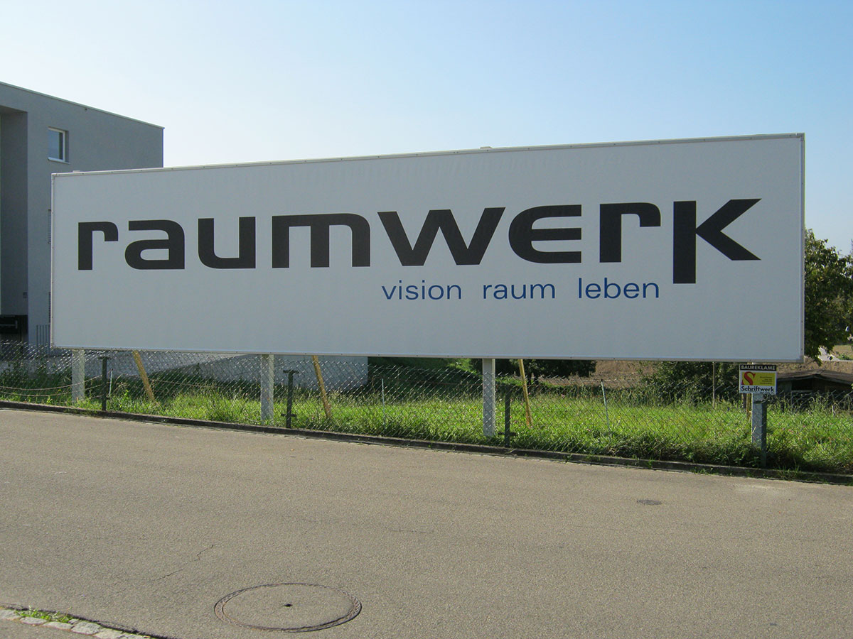 Informationsblache Raumwerk AG