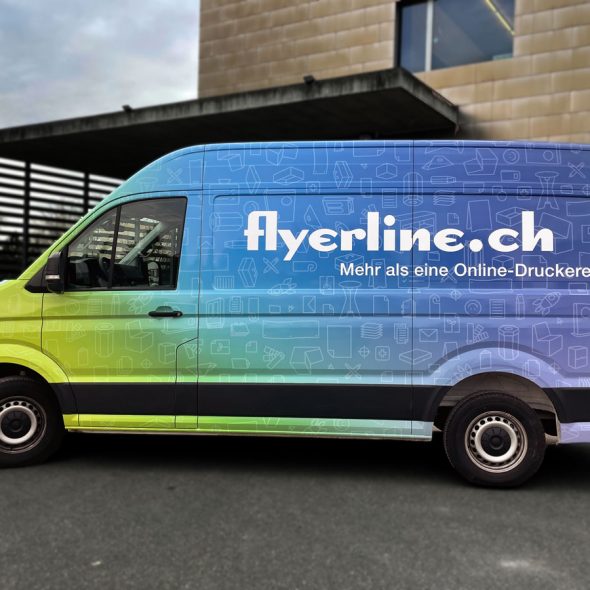 CarWrapping-Schriftwerk-Flyerline-Thurgau-Fahrzeugbeschriftung